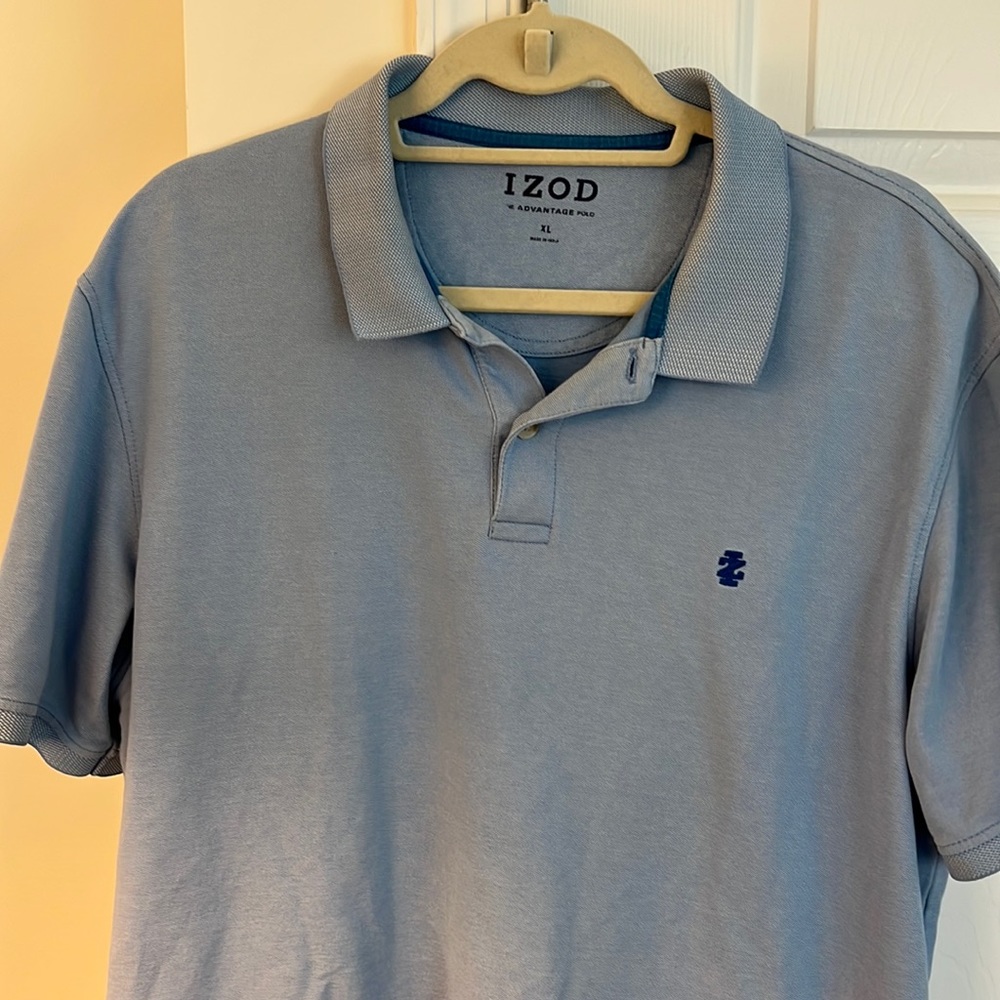 Izod light blue advantage, Polo. Size XL.